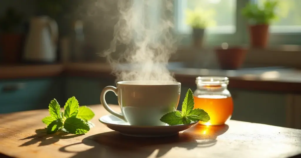 10 beneficios do cha de hortela: alívio digestivo em 5 minutos