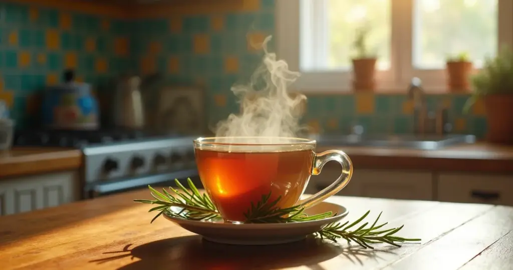Benefícios do Chá de Alecrim: Sua Saúde em 1 Xícara