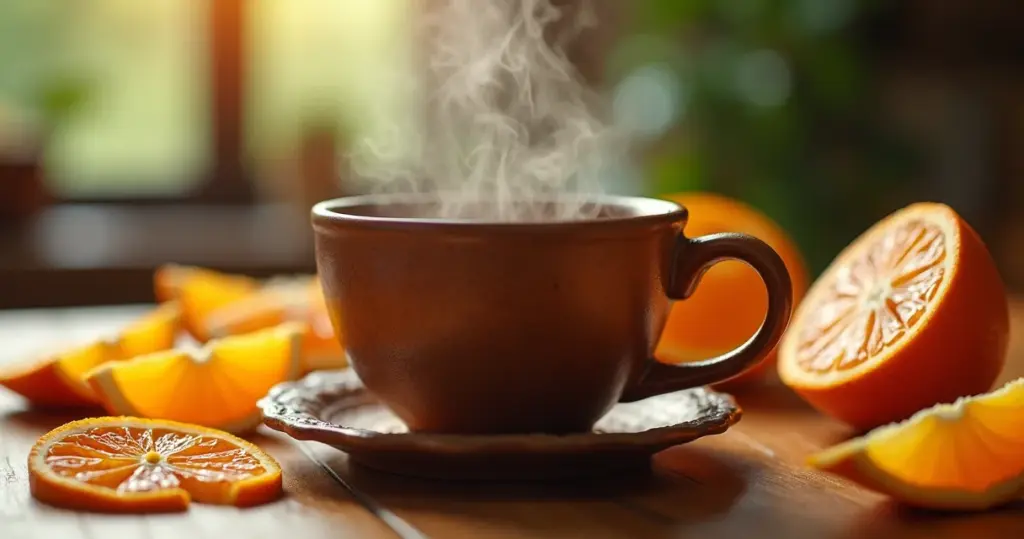 Benefícios do chá de laranja: imunidade forte em 15 min com cascas Benefícios do chá de laranja: imunidade forte em 15 min com cascas