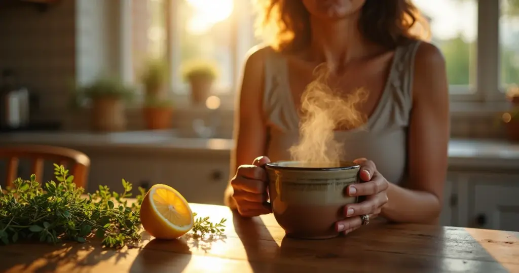 Benefícios do chá de orégano com limão que vão além da gripe