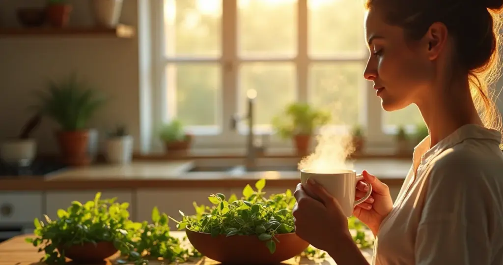 Benefícios do chá erva botão: o detox natural que seu fígado precisa agora