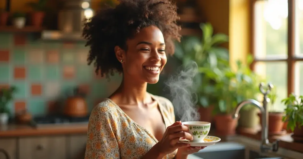 Benefícios do chá herbal concentrate herbalife: energia sem ansiedade