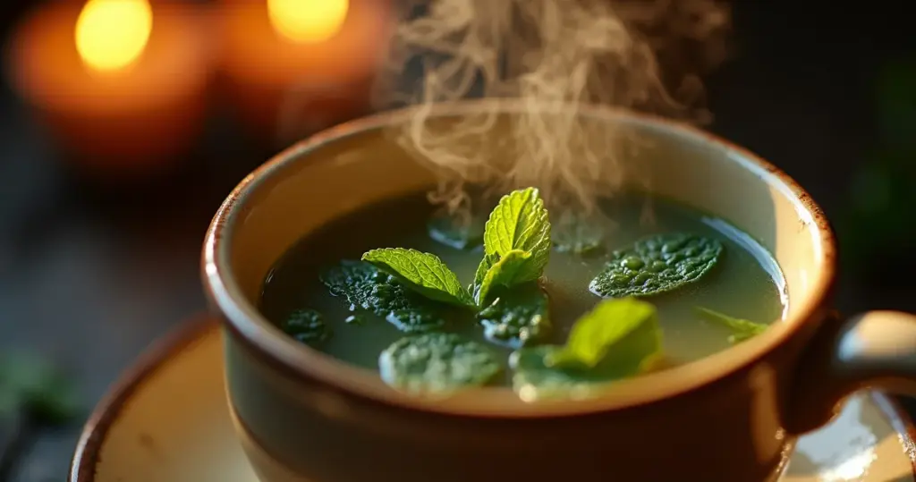Chá de Hortelã à Noite: Durma Profundo em 5 Minutos Sem Remédios Chá de Hortelã à Noite: Durma Profundo em 5 Minutos Sem Remédios