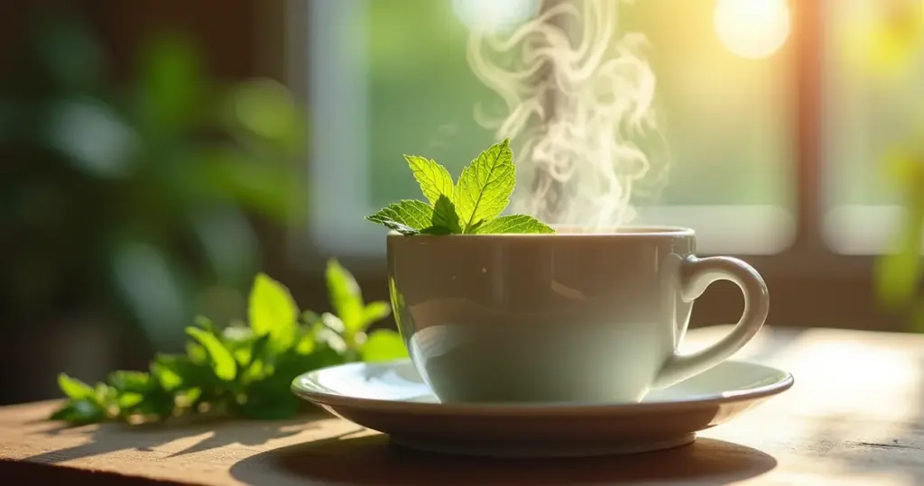 Chá de Hortelã para Bebê de 7 Meses: Alívio Natural em 5 Minutos