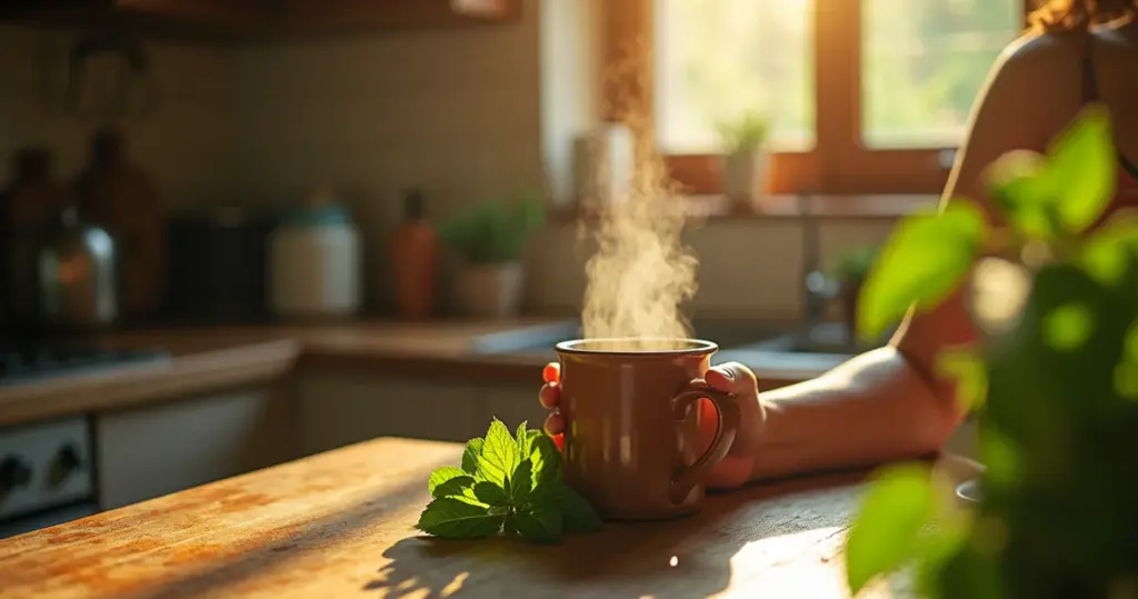 Chá de hortelã benefícios: a planta que acalma seu estômago e sua mente