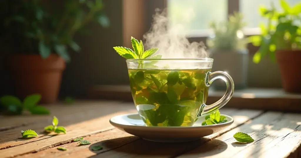 Chá de Hortelã da Tontura: Alívio em 5 Minutos (Sem Mágica)