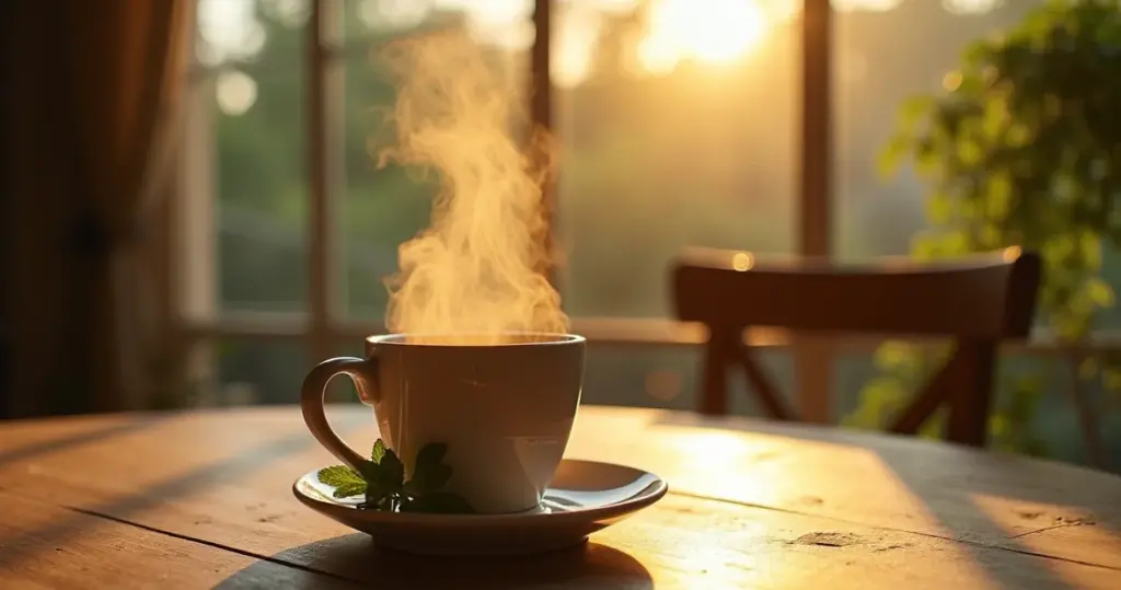 Cha de hortela e camomila beneficios: a bebida que acalma corpo e mente