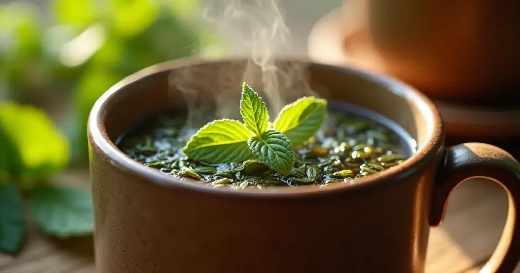 Chá de hortelã folha seca: noite tranquila e digestão leve em 5 min