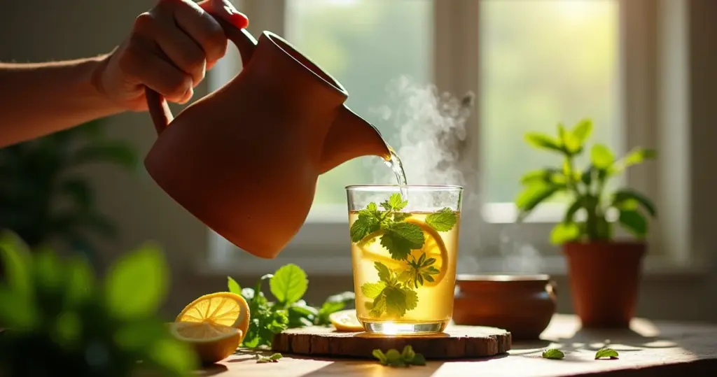 Chá de hortelã hidrata sua pele por R$2 o litro - em 5 minutos