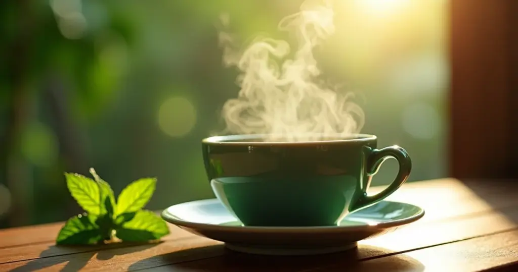 Chá de Hortelã Japonesa: Alívio Digestivo em 5 Minutos Chá de Hortelã Japonesa: Alívio Digestivo em 5 Minutos