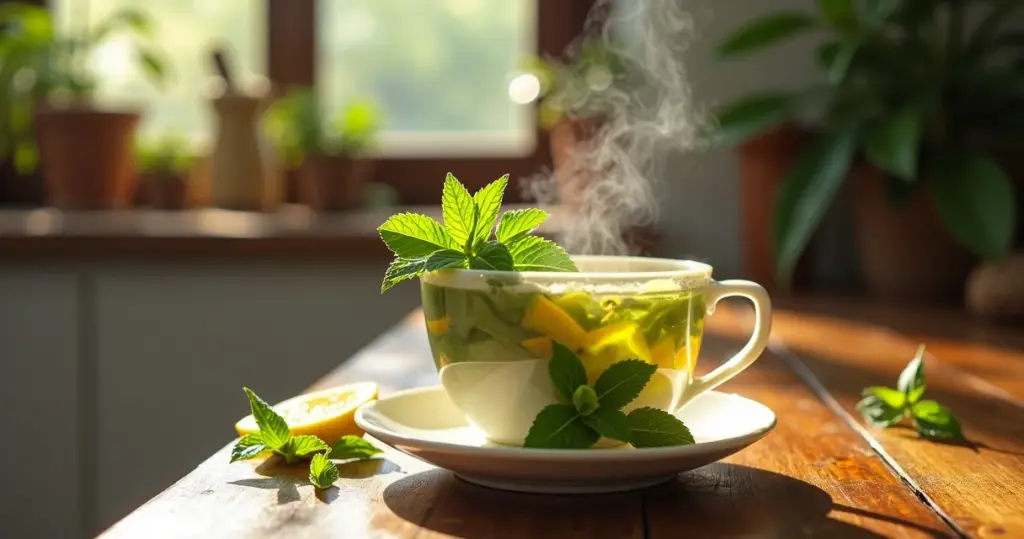 Chá de hortelã melhora dor de barriga em 5 minutos: veja como fazer Chá de hortelã melhora dor de barriga em 5 minutos: veja como fazer