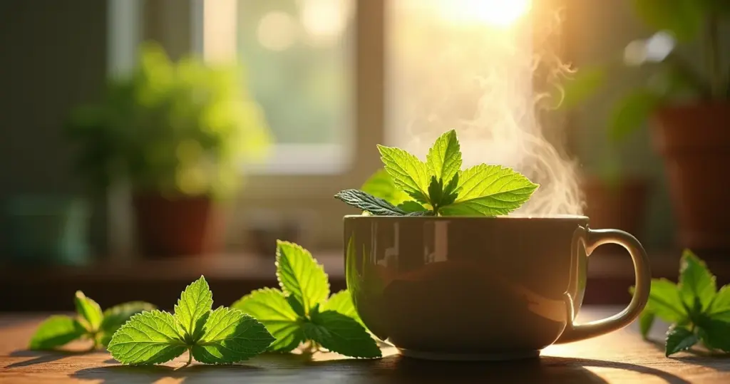 Chá de hortelã na dieta: 5 minutos para desinchar e cortar calorias