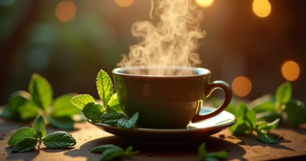 Chá de Hortelã à Noite: Seu Ritual para Dormir Profundo em 5 Min Chá de Hortelã à Noite: Seu Ritual para Dormir Profundo em 5 Min