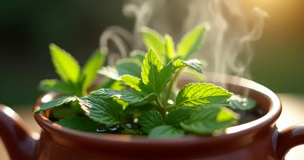 Chá de Hortelã ou Capim Cidreira: Alívio e Paz em 5 Minutos Chá de Hortelã ou Capim Cidreira: Alívio e Paz em 5 Minutos