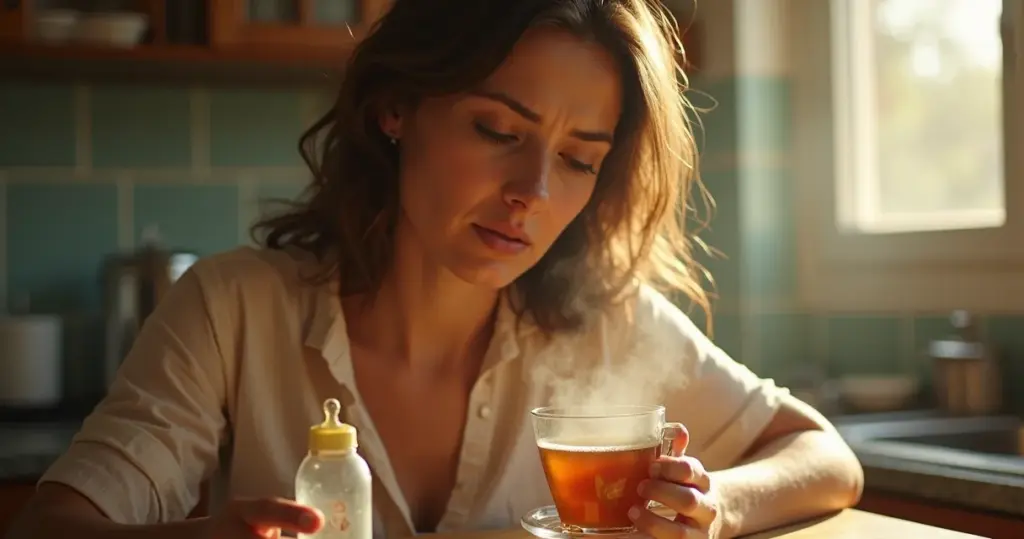 Chá de hortelã para bebê de 3 meses: o erro que pode agravar as cólicas