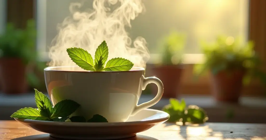 Chá de Hortelã para Bebê de 7 Meses: Alívio Rápido em 5 Minutos
