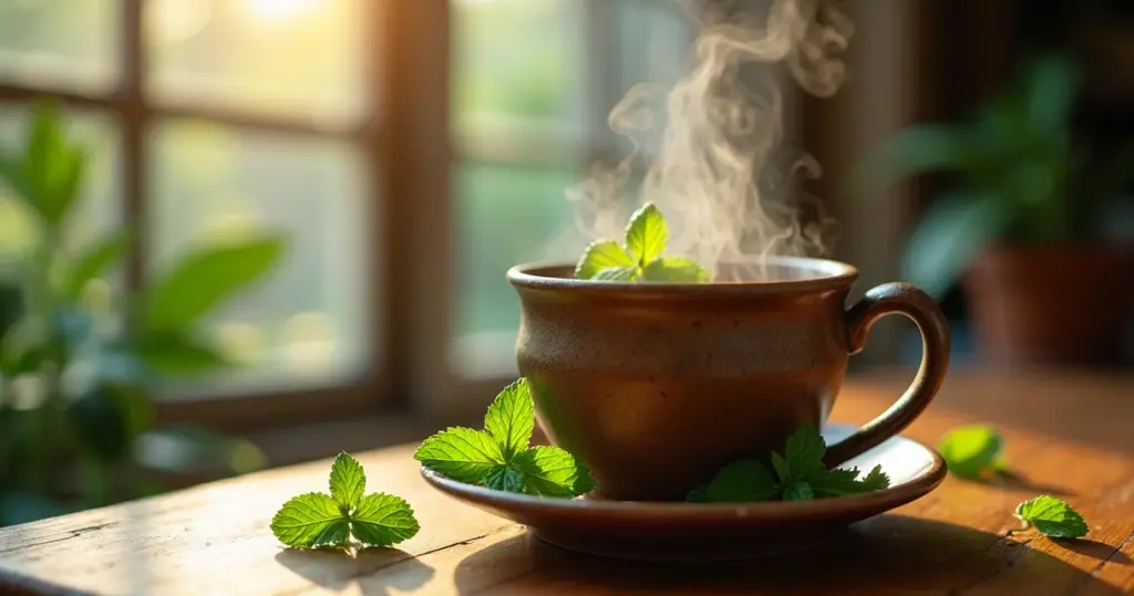 Chá de Hortelã para Bebês: Alivia Cólicas Sem Atrapalhar o Sono