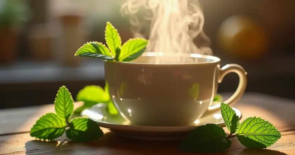 Chá de hortelã para estômago: faça certo e alivie cólicas em 10 min