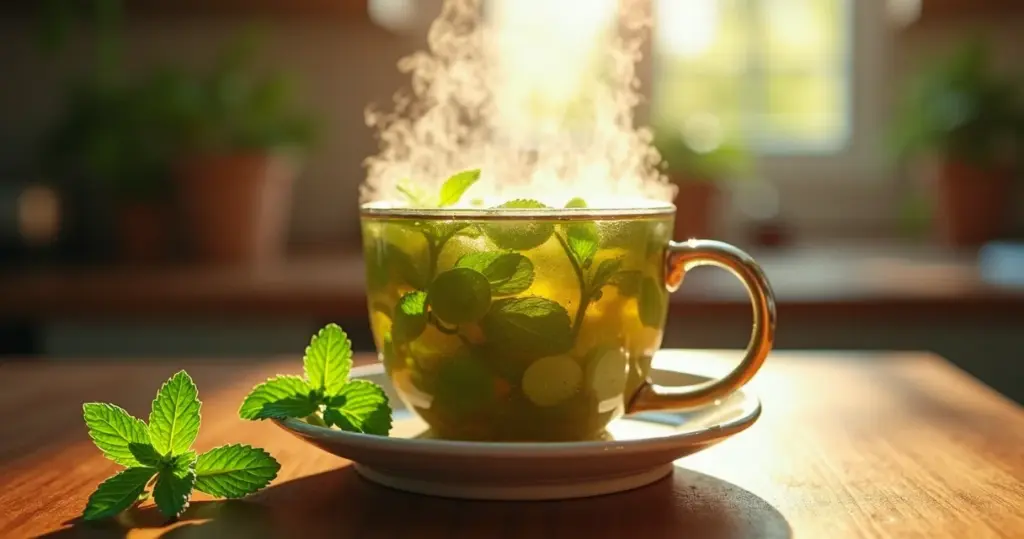 Chá de Hortelã para Intestino Inflamado: Alívio em 5 Minutos