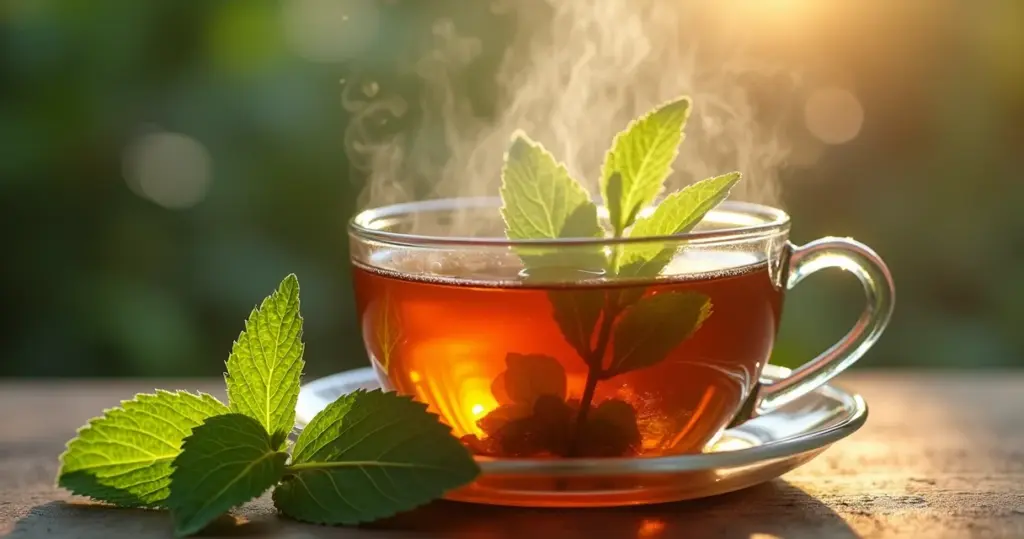 Chá de hortelã-pimenta dá sono? Não, mas faz isso por você Chá de hortelã-pimenta dá sono? Não, mas faz isso por você