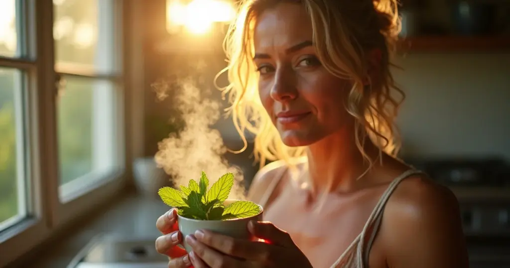 Chá de hortelã regula hormônios: o que ninguém te contou sobre pele e pelos