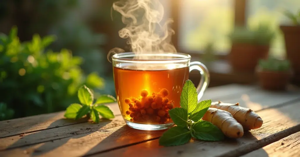 Chá para alergia que alivia espirros e coriza em 10 minutos