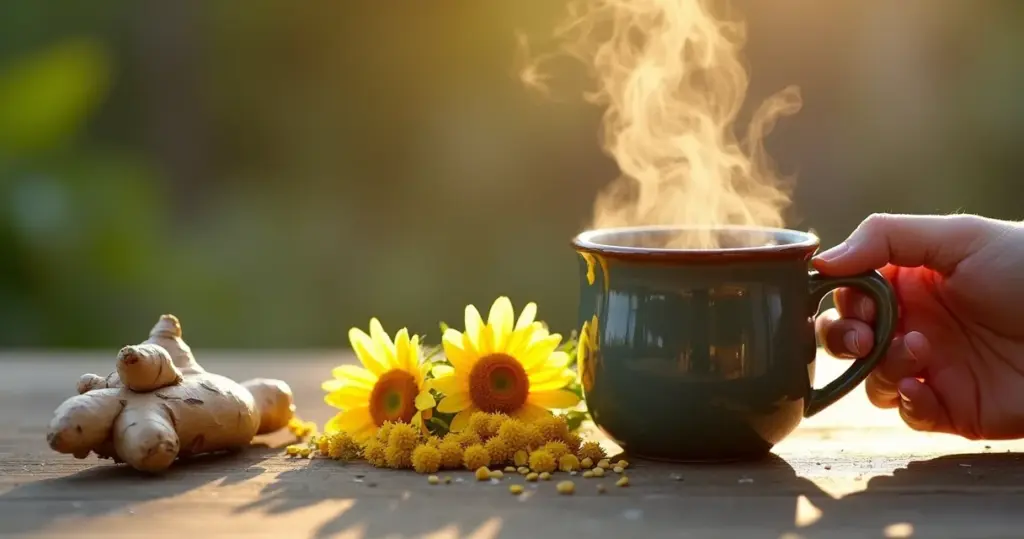 Chá para azia na gravidez: 3 opções seguras que aliviam em 5 minutos