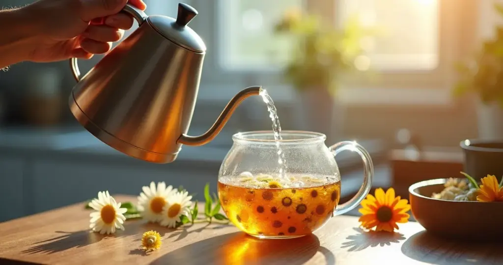 Chá para cicatrizar cirurgia: o erro de temperatura que atrasa sua recuperação