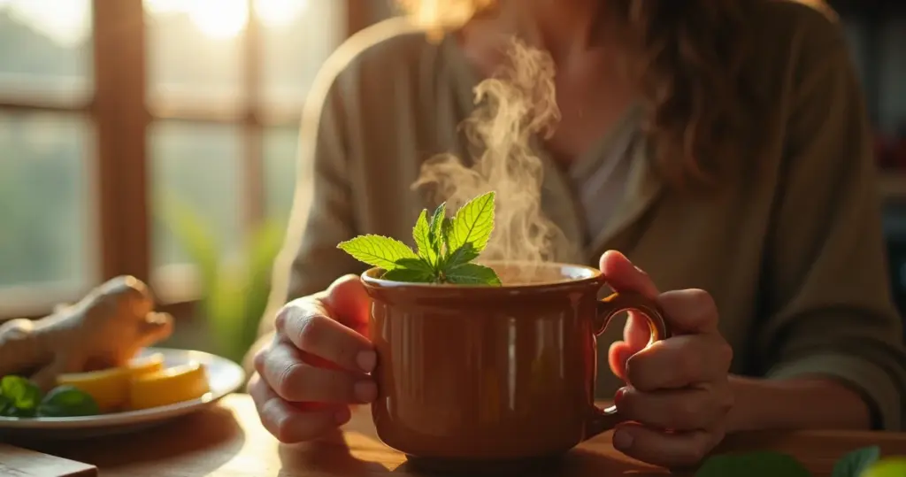 Chá para coceira na garganta que alivia em 10 minutos