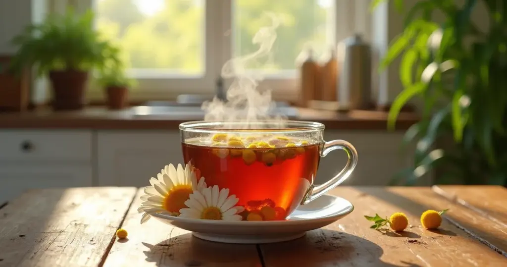 Chá para corrimento amarelo: alívio natural que realmente funciona