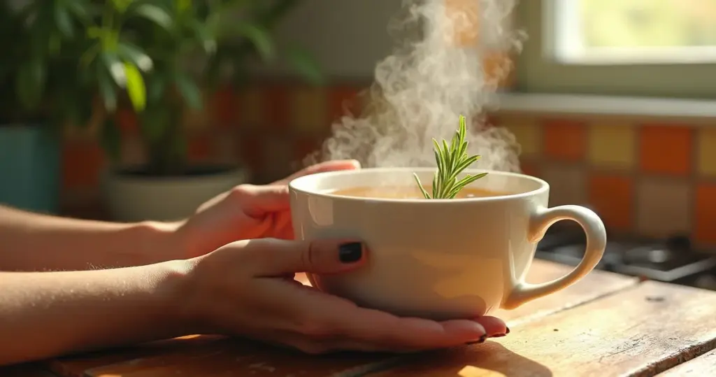 Chá para dermatite seborreica: alívio em 15 min com alecrim Chá para dermatite seborreica: alívio em 15 min com alecrim