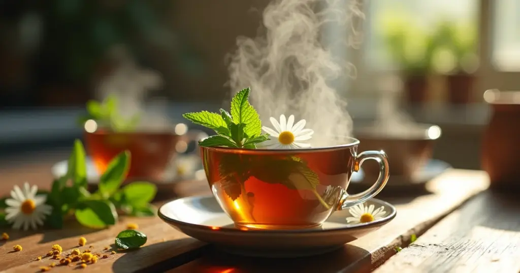 Chá para dor abdominal: alívio em 5 minutos com ervas da sua cozinha