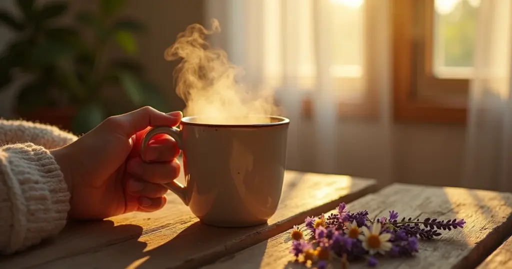 Chá para dormir profundamente: receita que te abraça em 10 minutos