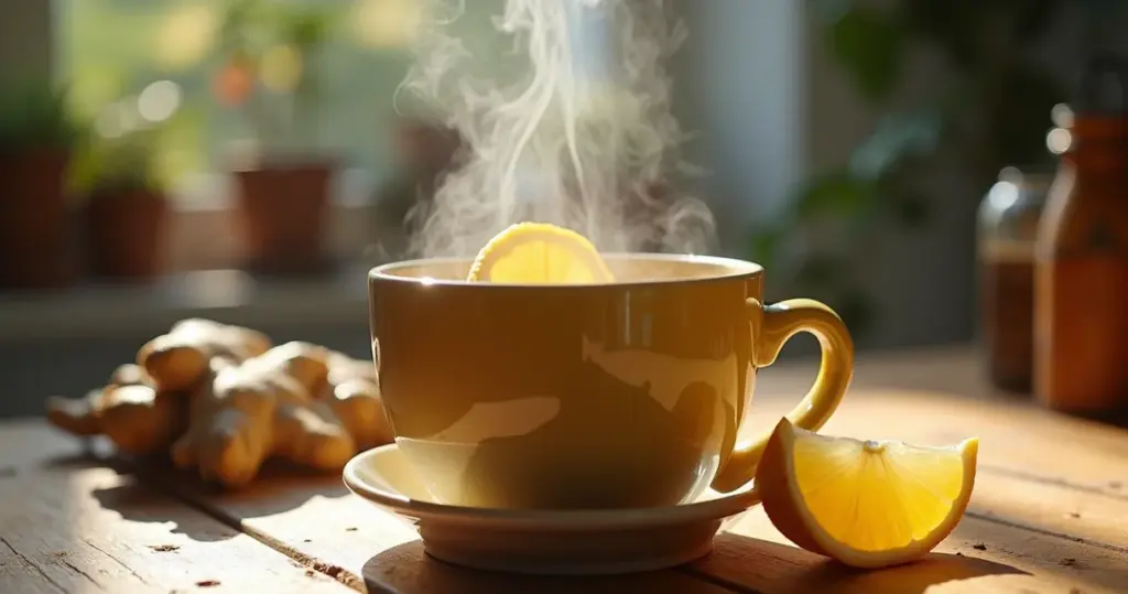 Chá para garganta que funciona: alívio em 10 minutos na sua cozinha