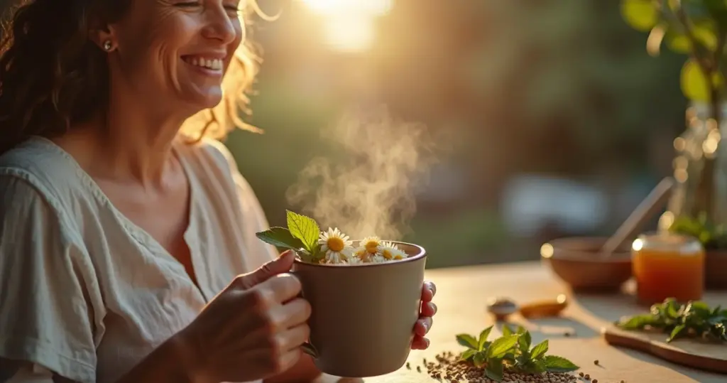 Chá para inflamação na barriga: alívio em 5 minutos com ervas da sua cozinha Chá para inflamação na barriga: alívio em 5 minutos com ervas da sua cozinha
