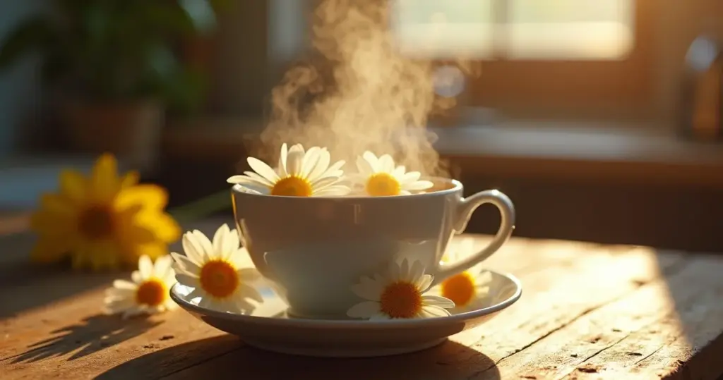 Chá para inflamação no intestino grosso: alívio em 15 minutos com ervas da feira