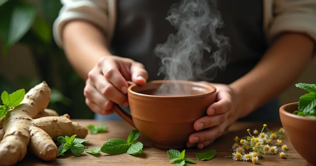 Chá para intestino inflamado: alívio em 48h com 5 minutos na cozinha