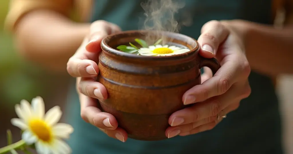 Chá para labirintite caseiro que acaba com tonturas em 10 min