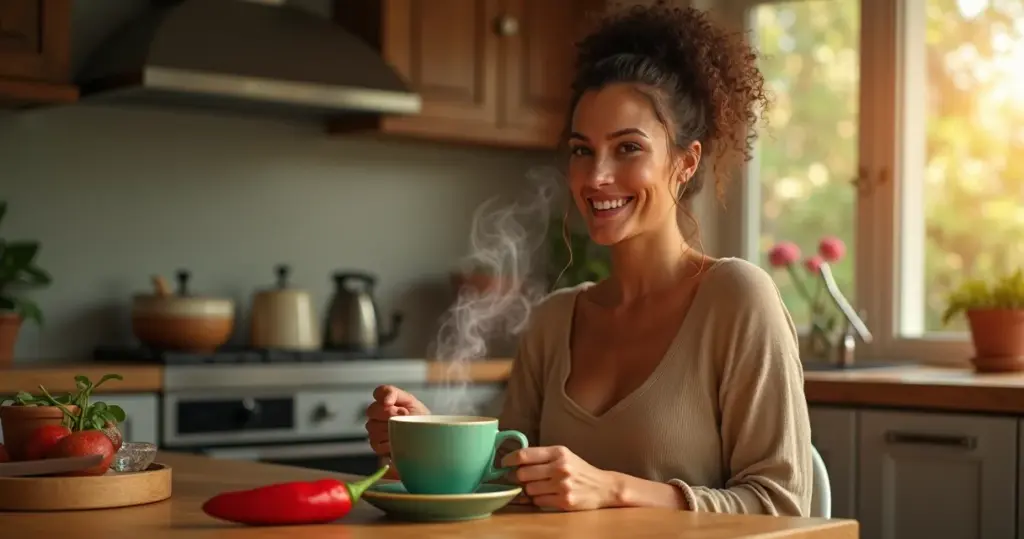 Chá para pólipos intestinais: o truque da pimenta que potencializa em 2000%