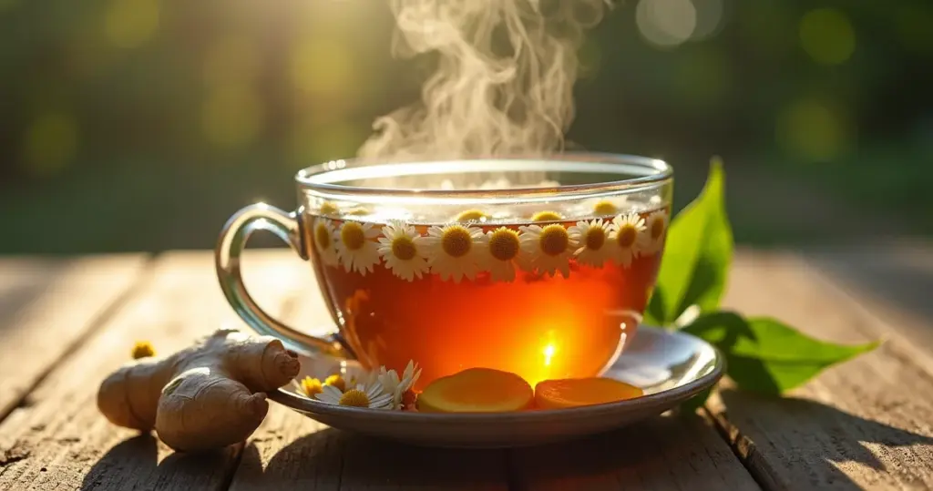 Chá para quem tem refluxo: alívio em 5 minutos com 3 ingredientes