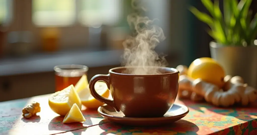 Chá para resfriado caseiro: alívio em 10 min com o que tem na cozinha
