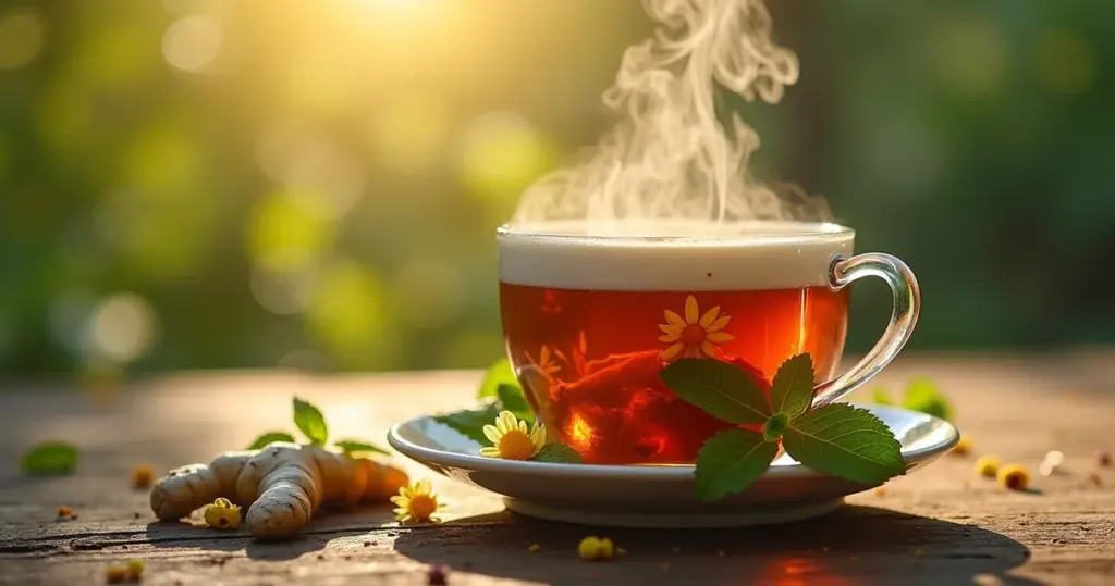 Chá para ressaca que recupera seu domingo em 10 minutos