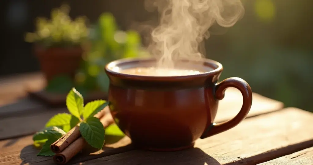 Chá para SOP: alívio natural em 10 minutos com canela e hortelã