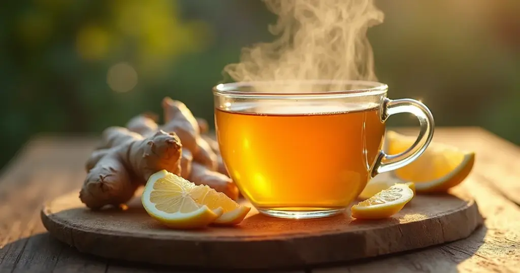 Chá para tosse caseiro: alívio em 10 min com gengibre e mel