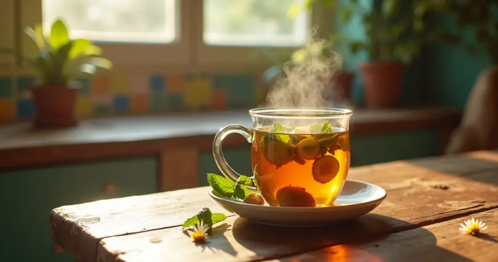 Chá para vômito e diarreia: alívio em 5 minutos com ervas da sua cozinha