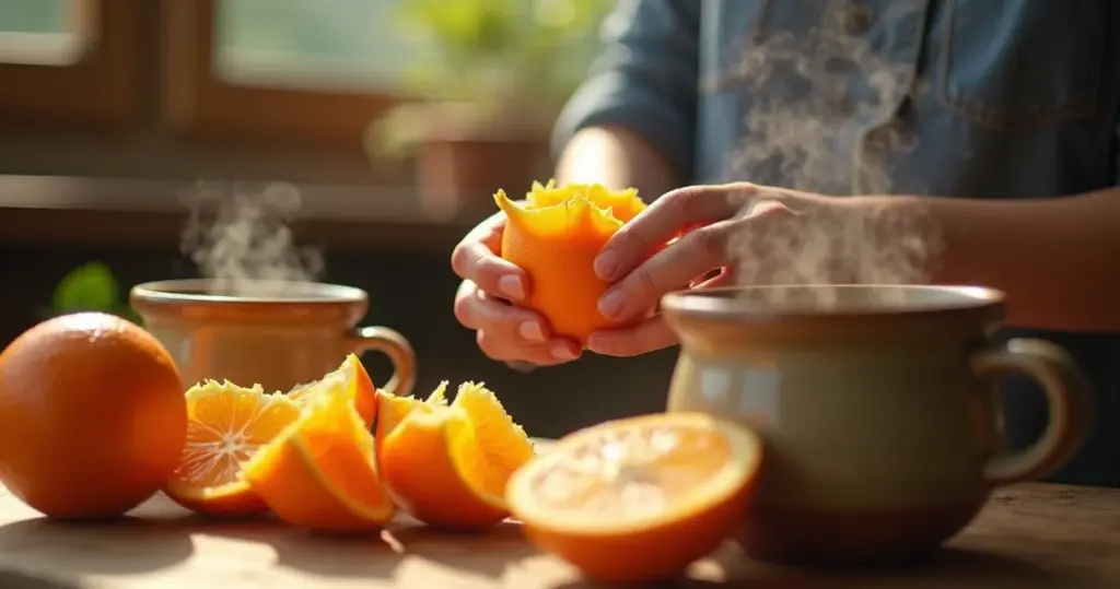 Como fazer chá de casca de laranja sem amargor em 15 minutos