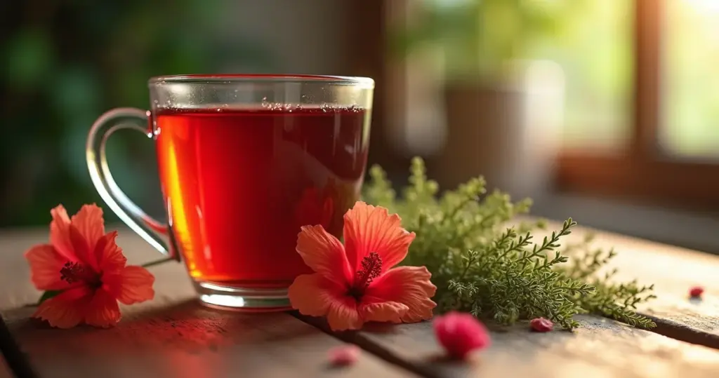 Como fazer chá de cavalinha com hibisco que realmente desincha em 10 min