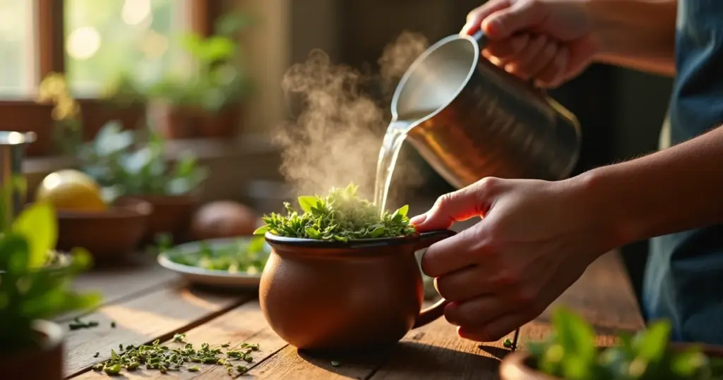 Como fazer chá de erva baleeira que realmente alivia dores em 5 minutos