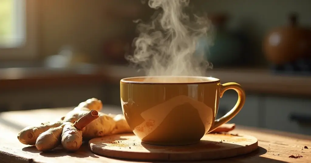 Como fazer chá de gengibre com canela que realmente funciona em 15 min