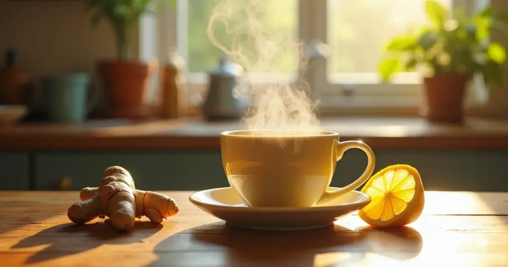 Como fazer chá de gengibre com limão para emagrecer em 15 minutos